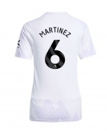 Manchester United Lisandro Martinez #6 Vieraspaita Naisten 2025-26 Lyhythihainen